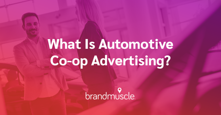 what is automotive co-op advertising