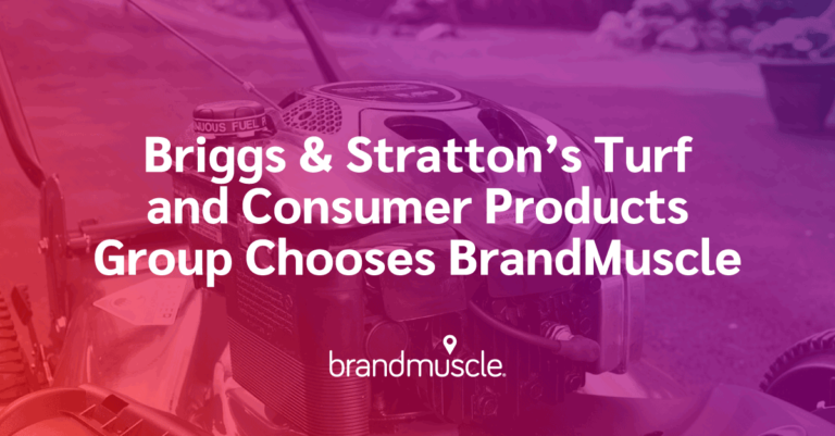briggs and stratton's turf and consumer products group chooses BrandMuscle