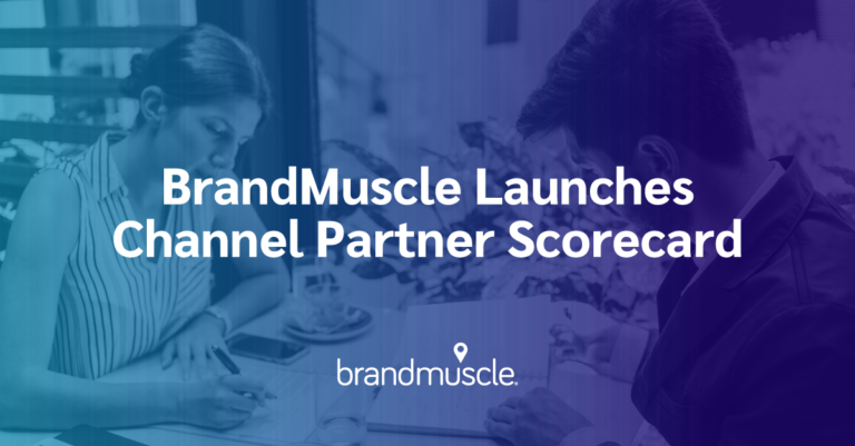 brandmuscle launches channel partner scorecard