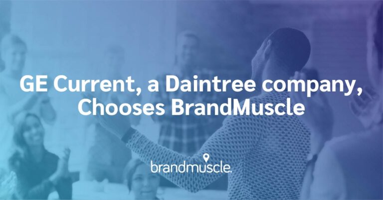 GE Current, a daintree company, chooses brandmuscle