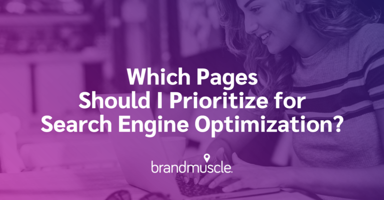 Which pages should I prioritize for search engine optimization?