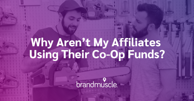 why aren't my affiliates using their co-op funds