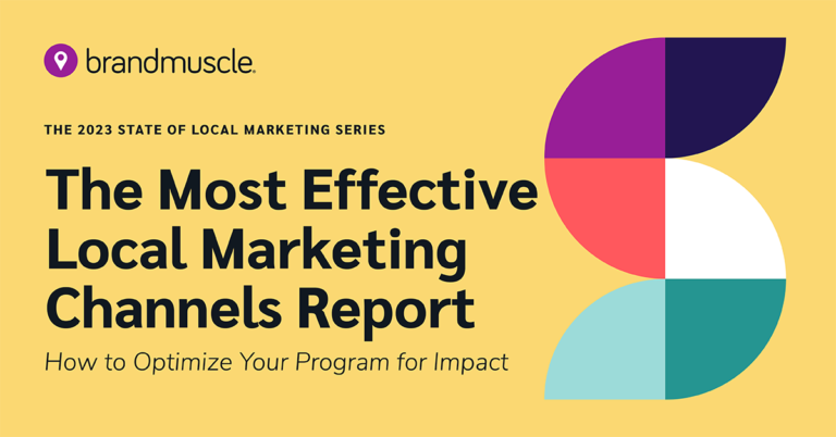 The most effective local marketing channels report