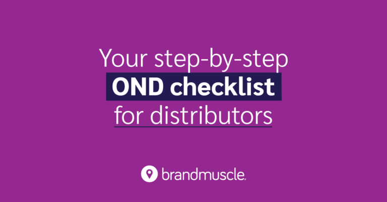 Your step by step OND checklist for distributors