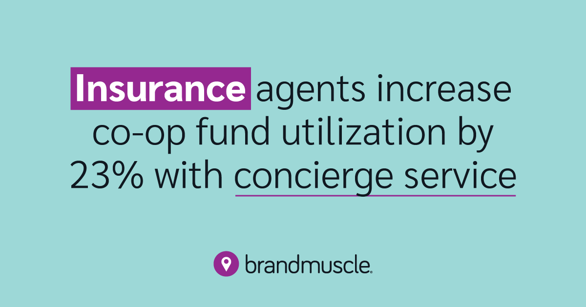 Insurance Agents Increase Co-Op Fund Utilization By 23% - BrandMuscle